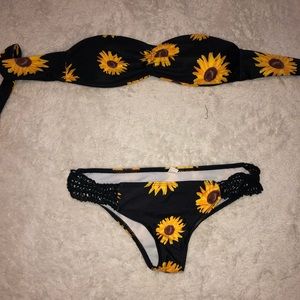 Sunflower Cheeky Bikini (listing as S)